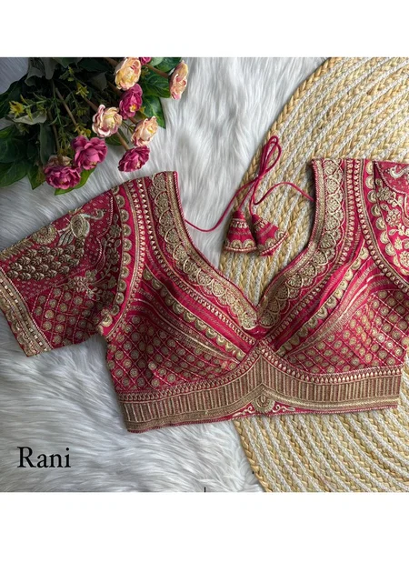 Fancy Designer Pure Soft Roman Silk Blouses Bulk Orders In India